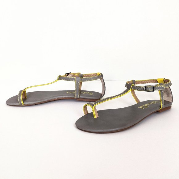 NWOT Splendid Morocco Toe Ring Leather Sandals - Picture 4 of 11